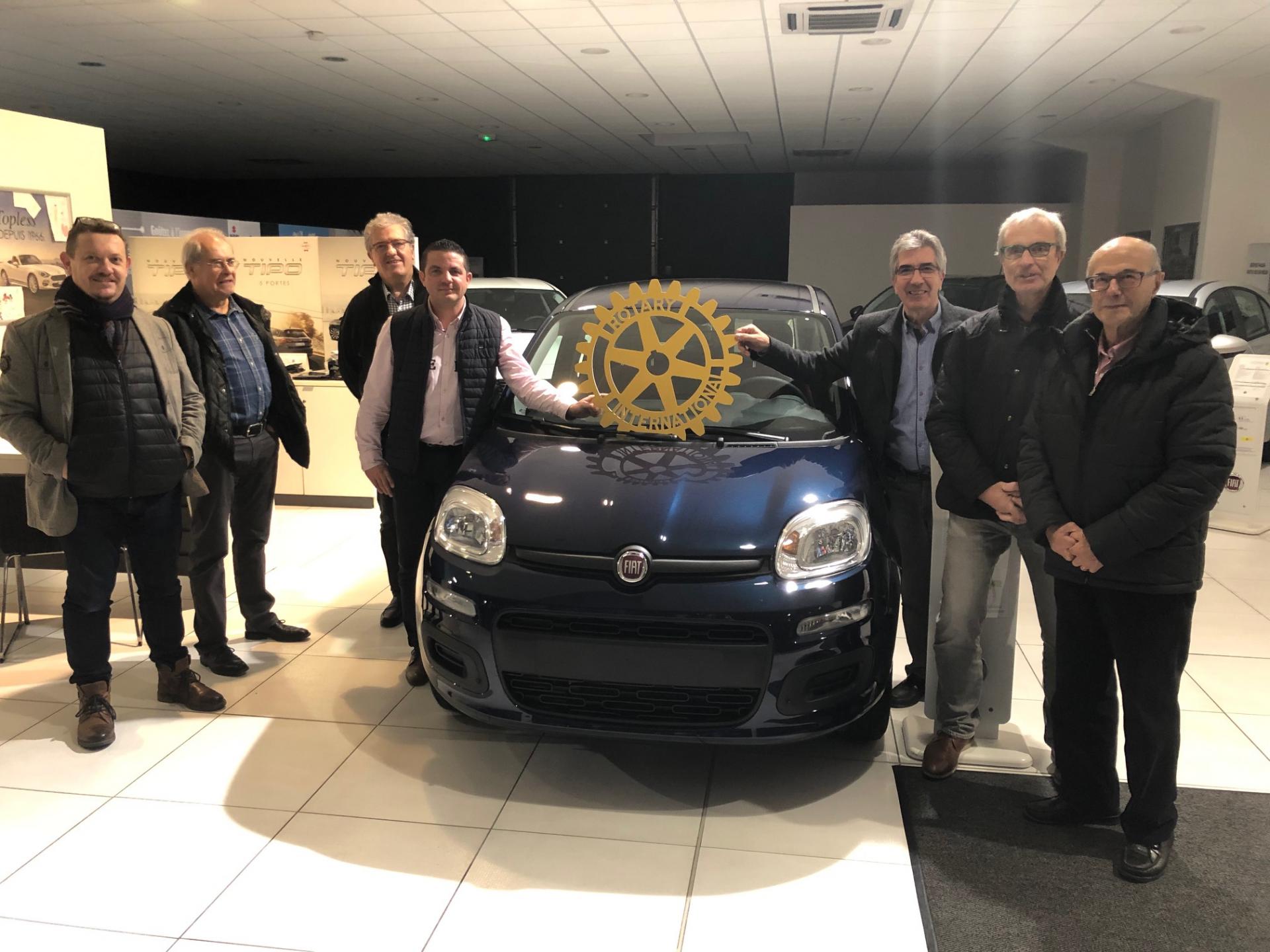 Remise des clés Fiat Panda